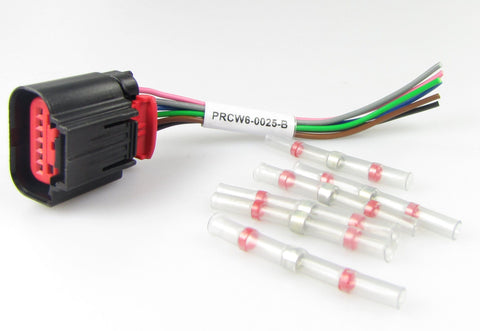 Breakoutbox 10 cm wire with connector | PRCW6-0025-B PRCW6-0025-B