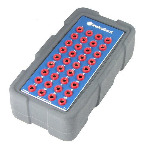 Breakoutbox Breakoutbox 36 pins plastic with rubber bumper | PRTK-BOB36 PRTK-BOB36