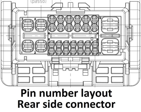 Breakoutbox Connector 32 pins | PRC32-0001-A PRC32-0001-A