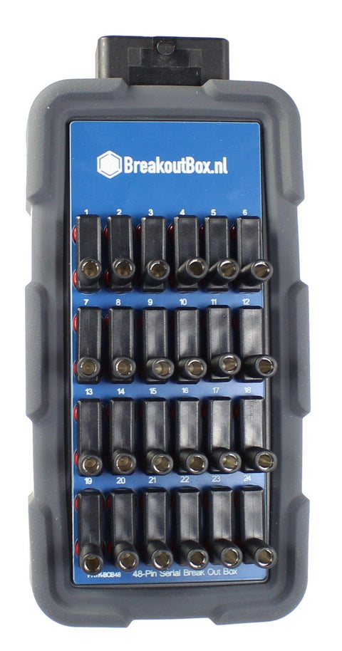 Breakoutbox Failure Simulation kit for 48 Pin Breakoutbox with rubber bumper | PRTK-BOB24FS PRTK-BOB24FS