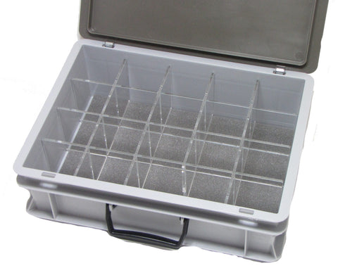 Breakoutbox Storage case with compartment layout, 18 courses | PRT-CASE 3 PRT-CASE3